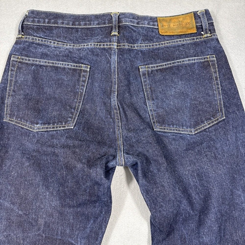 Best Made Co. Selvage Denim Dark Blue Mens Size 35 Made In‎ USA